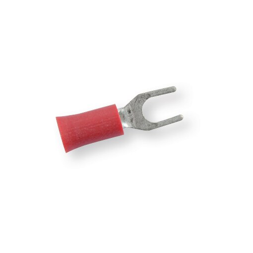 Isolierter Verbinder rot 6,5 mm